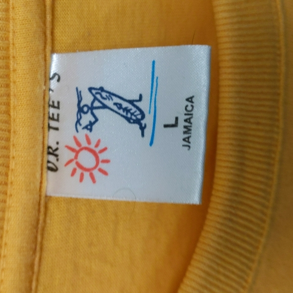 Vibrant vintage Jamaica tee men's Large - Picture 3 of 4